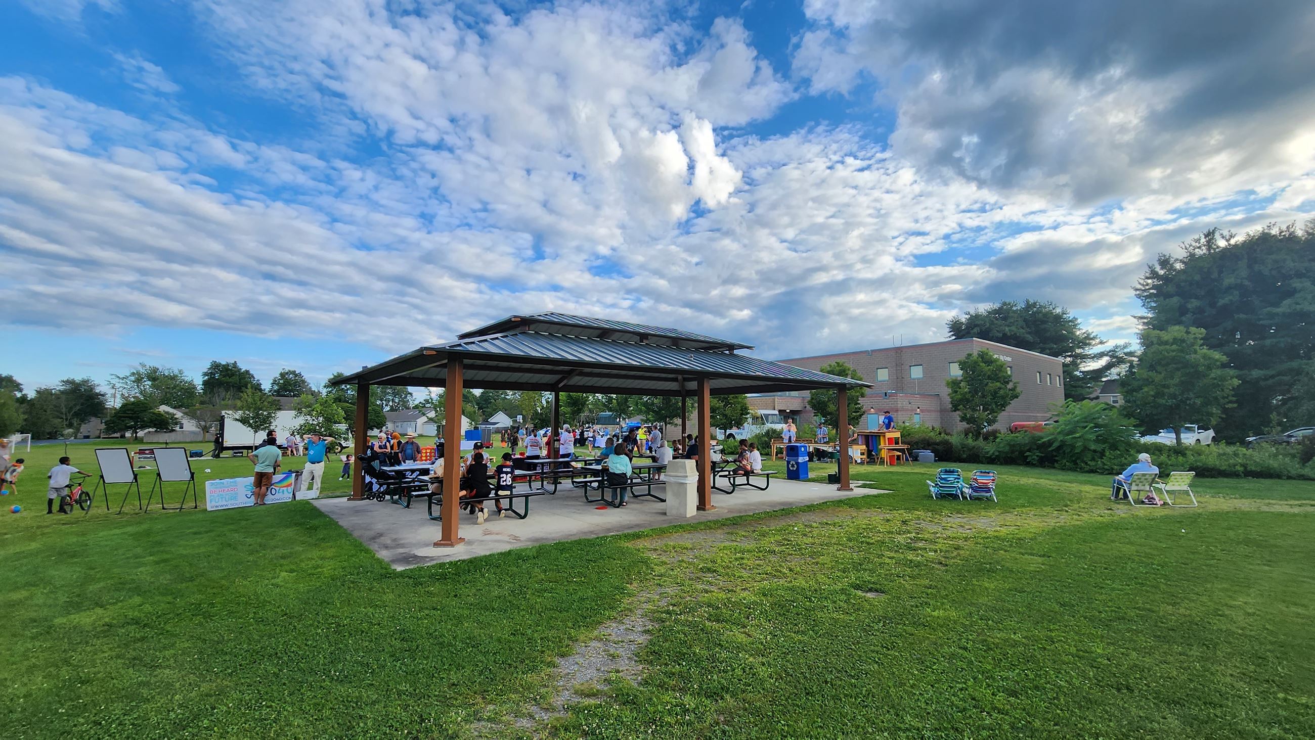 Redbank Pavilion during an event